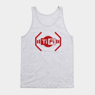 Galactic Wi-Fi Red Tank Top